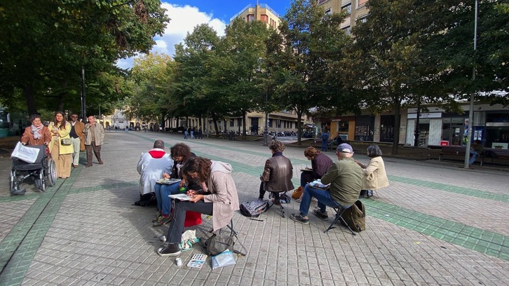 Elkar Sketch Iruñea marrazki maratoiaren 13. edizioa egingo dute urriaren 26an.