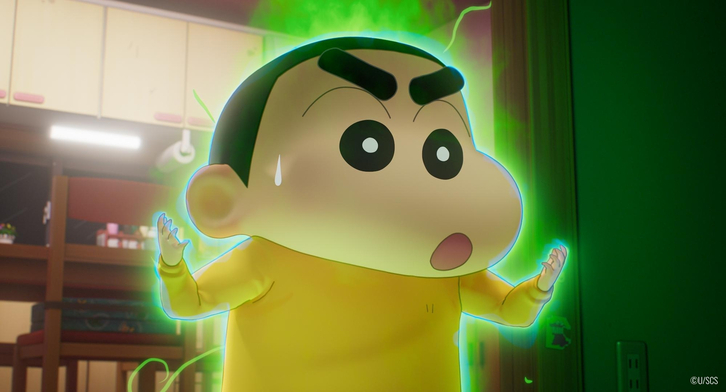 Shin Chan, filmeko une batean.