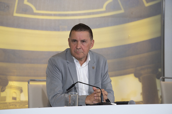 Arnaldo Otegi, en una imagen de archivo.