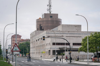 Comisaría de la Ertzaintza en Gasteiz.