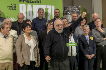 2019, Francisco Letamendia ‘Ortzi’, rememora su gesto icónico de 1978.