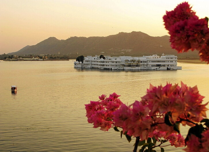 Pichola lakuan dago hotela. (Getty Images)