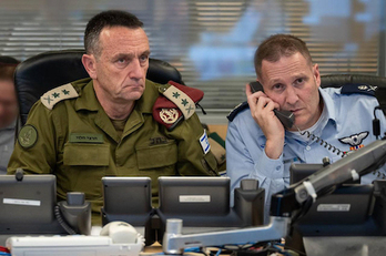 Mandos militares israelíes durante el ataque a Irán.