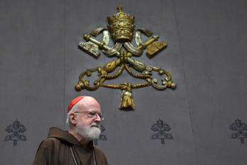  El cardenal Sean Patrick O'Malley, miembro de la Comisión para la Protección de los Menores, este martes en Ciudad del Vaticano.