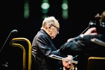 Ennio Morricone, kontzertu batean.