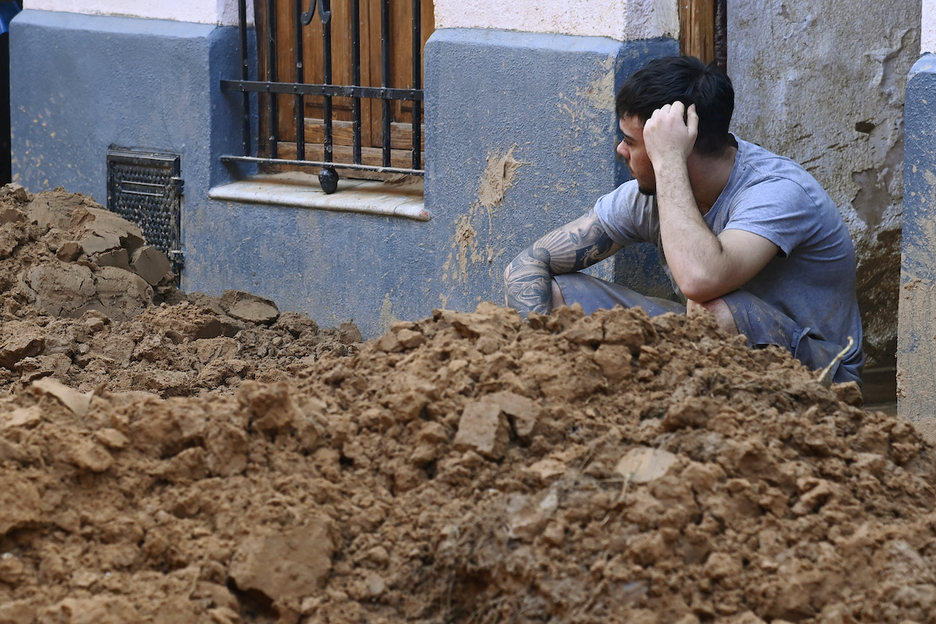 Desolación ante los destrozos y el trabajo que queda por delante.