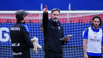 No ha resultado fácil para Vicente Moreno preparar el partido contra el Valladolid.