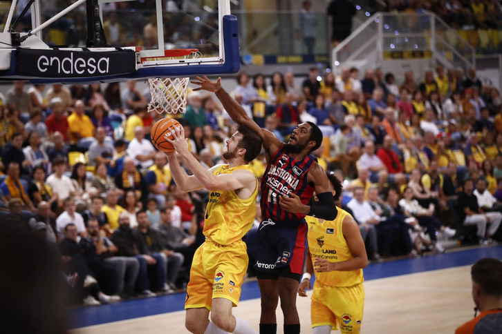 Baskonia no ha podido contener a Gran Canaria en el último cuarto.