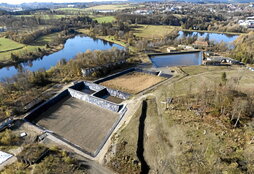 Imagen de los humedales, cerca de la ciudad de Clausthal-Zellerfeld.