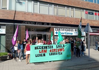 Movilización de ELA en defensa de la salud laboral.