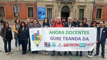 Todos los sindicatos, ante el Parlamento este jueves después de las dos jornadas de huelga.