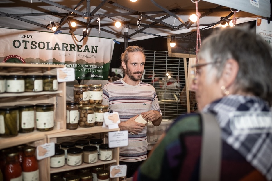 Sur les étals, des productions locales et engagées.