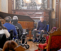 Charla de Juan Carlos Unzué en Iruñea.