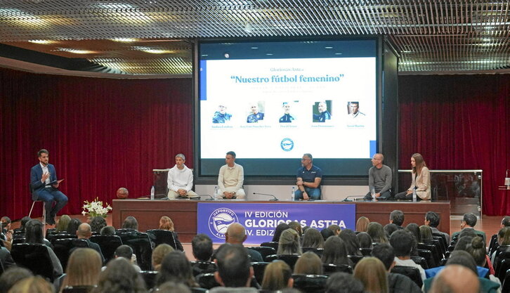 El evento organizado por el Alavés reunió a numeroso público.