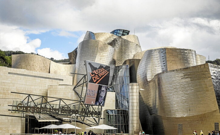 Guggenheim Bilbao Museoaren artxiboko irudia.