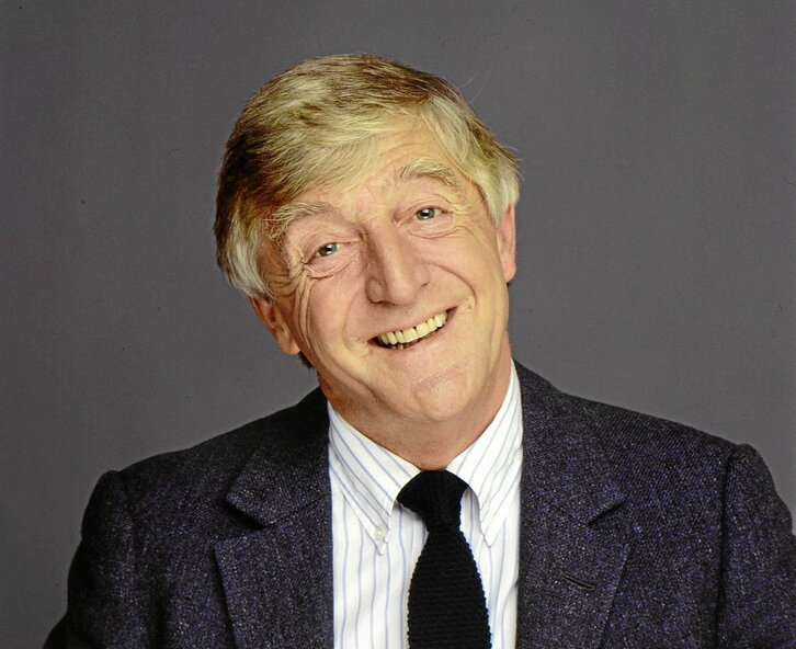 Michael Parkinson kazetariari 1991n ateratako argazkia.