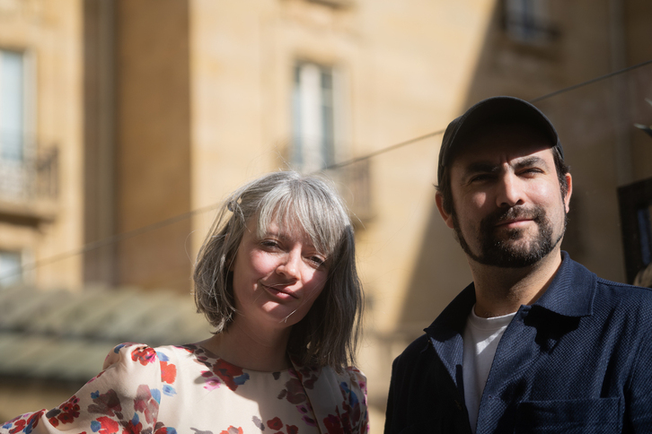 Sofía Paloma Gómez y Camilo Becerra presentaron en la sección Horizontes Latinos de Zinemaldia la película «Quizás es cierto lo que dicen de nosotras».