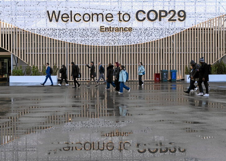 La COP29 de Naciones Unidas se está celebrando en Bakú.