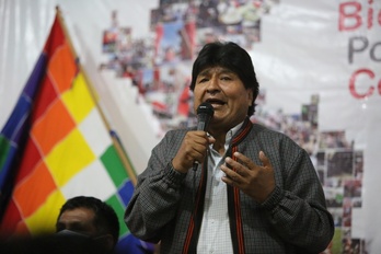 El expresidente de Bolivia, Evo Morales.