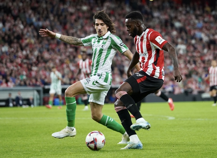 Iñaki Williams parece recuperado y apunta al derbi ante la Real.