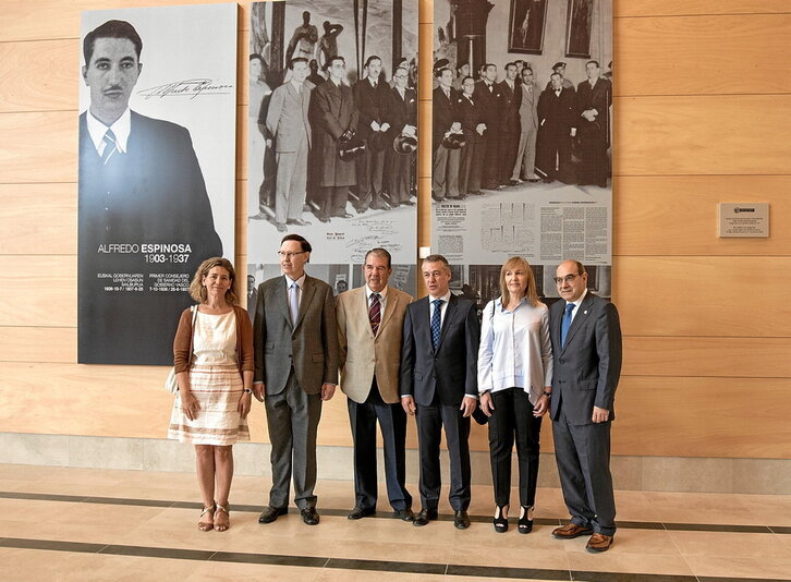 Inauguración en 2016 del nuevo Hospital de Urduliz-Alfredo Espinosa.