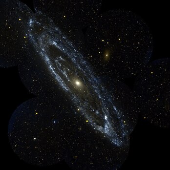 Andromeda galaxia. 