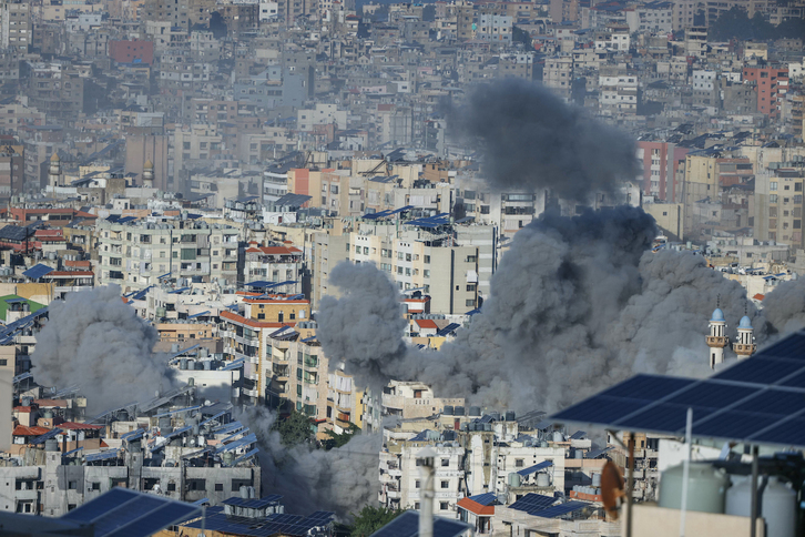 El sur del Líbano ha sido el objetivo de los bombardeos israelíes en estas últimas. horas.