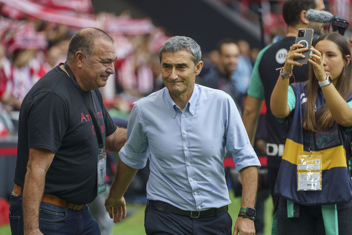 Ernesto Valverde, Espanyolen aurkako partidan.