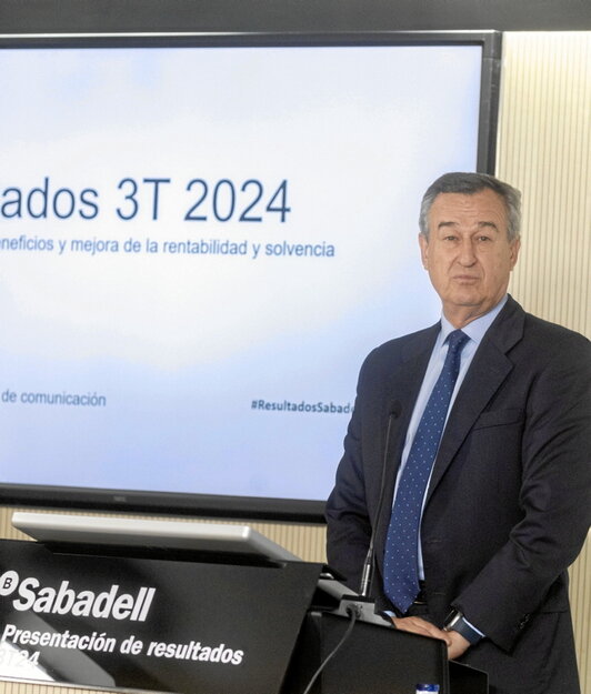 César González-Bueno, CEO del Sabadell.