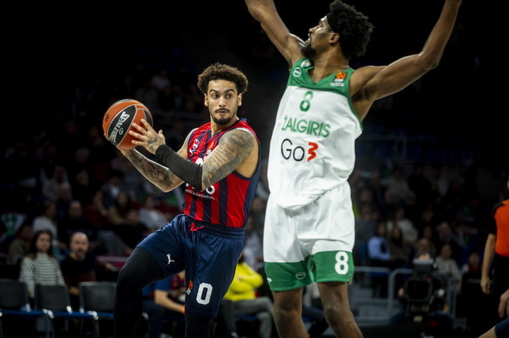 Imagen de noviembre de 2022, última victoria del Baskonia ante Zalgiris Kaunas.