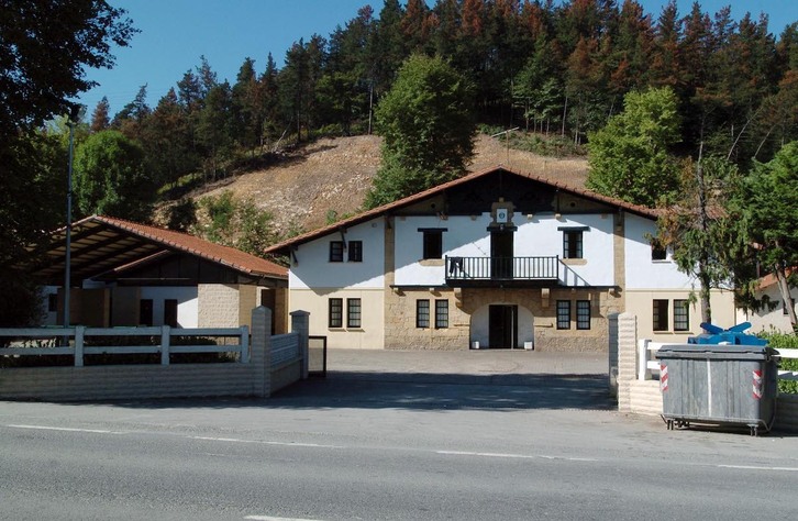 Imagen de archivo del centro de acogida de menores extranjeros no acompañados en Zornotza.