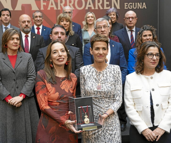 Las hijas de Gaviria y el Gobierno de Nafarroa.