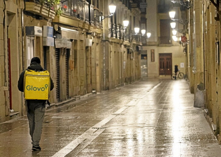 La estafa ofrecía pisos céntricos en Donostia.