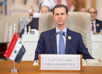 Bashar al-Assad, en la cumbre árabe islámica de 2023, en Ryad.