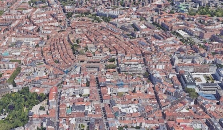 Vista de Gasteiz, que podría solicitar la declaración de zona tensionada a finales de marzo.