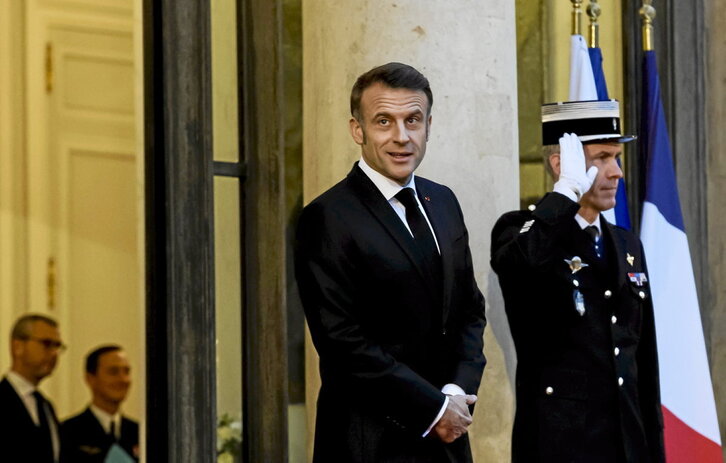 El presidente francés, Emmanuel Macron.