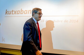 Mario Fernández, en una imagen de su etapa al frente de Kutxabank.