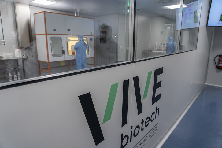 Instalaciones de VIVEBiotech en Donostia.