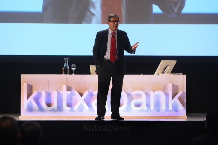 Mario Fernández fue el primer presidente de Kutxabank. 