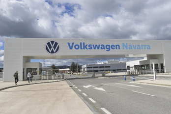 Planta de Volkswagen en Landaben.