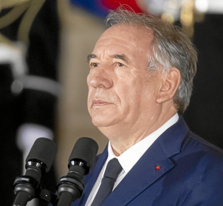 François Bayrou, el pasado viernes en Matignon.