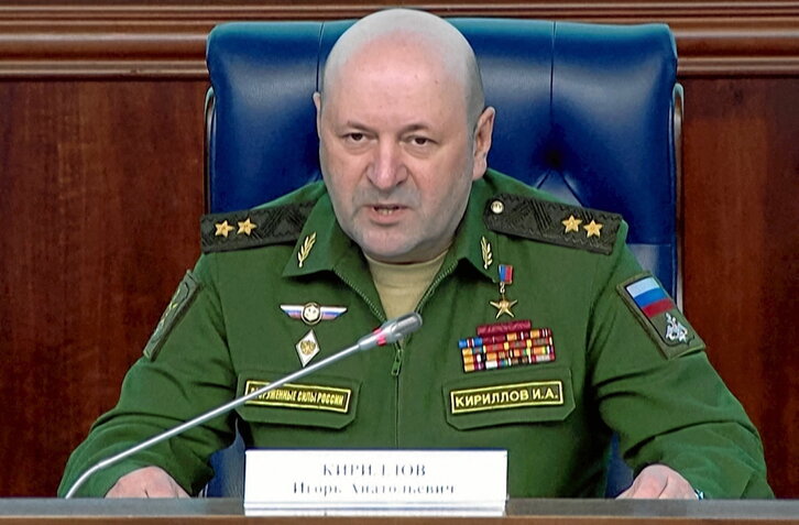 El teniente general Igor Kirilov.