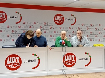 La comparecencia de Acaip-UGT este jueves que ha sacado a la luz esta campaña de presión.