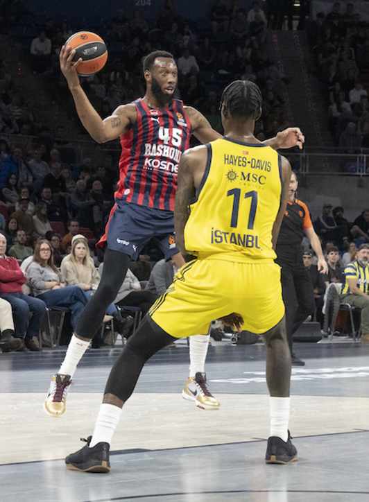 Reciente partido de Saski Baskonia contra Fenerbahçe, dos de los propietarios de la Euroliga.