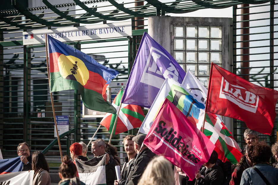 Le 21 mai, les Basques se sont rassemblés pour soutenir la Kanaky