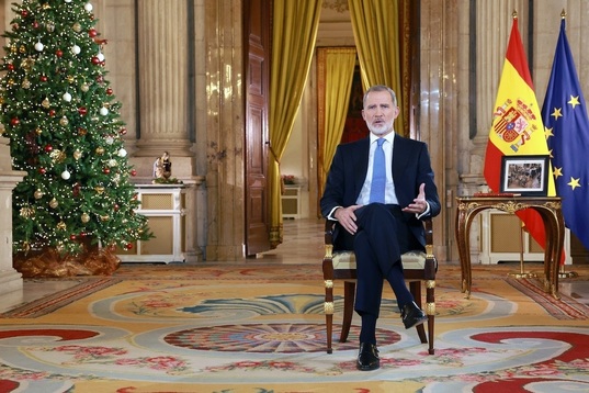 Felipe de Borbón, que este año ha cumplido diez años como inquilino principal de Zarzuela.