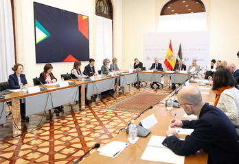 Reunión en Madrid de la Comisión Mixta de Transferencias del pasado 16 de diciembre.