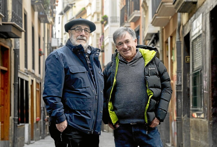 Joxerra Lopez de Abetxuko eta Iñaki Garzes.