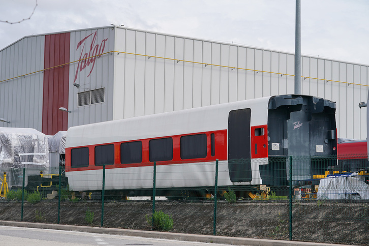 Factoría de Talgo en Rivabellosa.