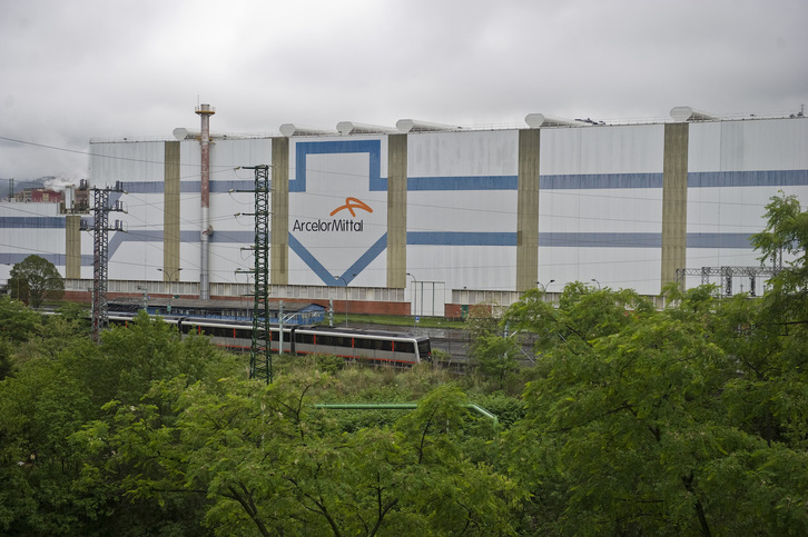 Imagen de archivo de la planta de ArcelorMittal en Etxebarri.